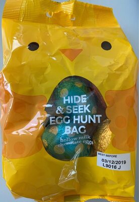 Hide & Seek egg hunt bag
