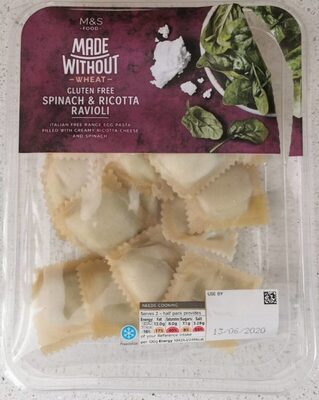 Spinach & ricotta ravioli - 00256544
