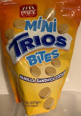 Mini Trios Bites gout vanille - 0025675013155