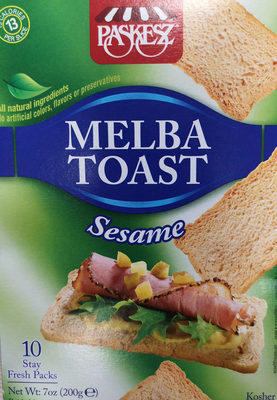 Melba Toast Sésame - 0025675014886