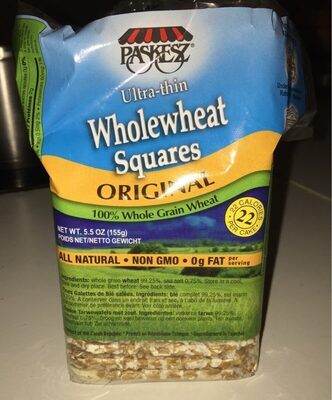 Wholewheat squares original - 0025675015159