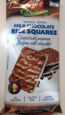 Milk Chocolate Rice Squares - 0025675015371