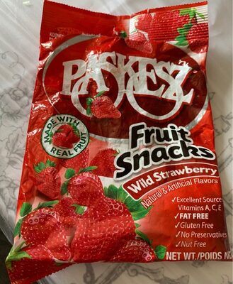 Paskesz fruit snacks - 0025675122208