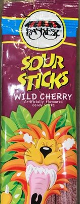 Sour Sticks Cerise- 50 G - 0025675301177