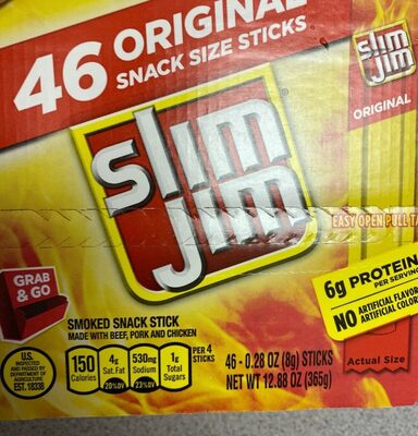 Smoked snack stick - 0026200171883