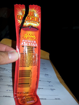 giant red hot pickled sausage - 0026200322001