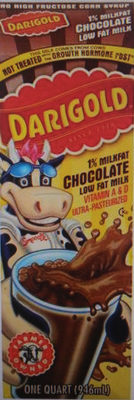 Darigold, 1% milkfat, low fat milk, chocolate - 0026400311300