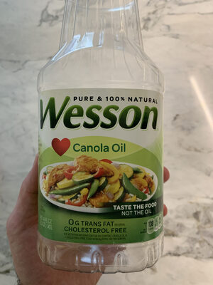 Pure canola oil - 0027000690864