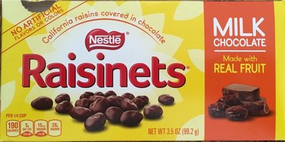 Milk chocolate made with real fruit - 0028000080402