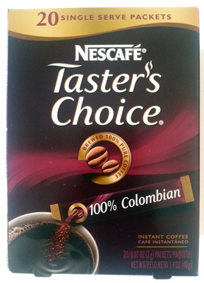 Taster's Choice 100% Colombian - 0028000255664