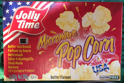 Jolly time, popcorn, butter - 0028190007876