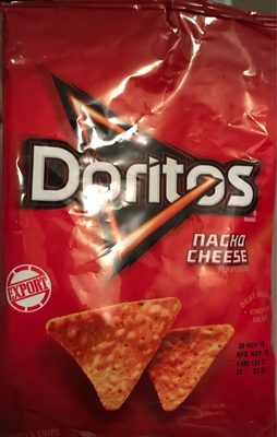 Doritos Tortilla Chips Flavored, Nacho Cheese - 0028400012102