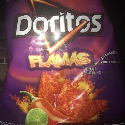 Doritos Flamas Tortilla Chips 1.0 Ounce Plastic Bag - 0028400038492