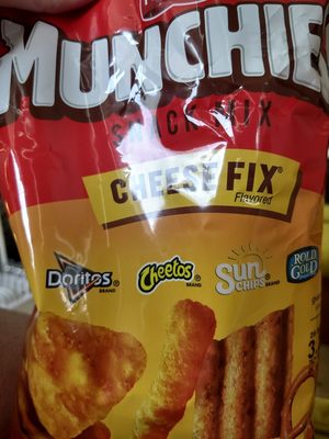 Munchies Cheese Fix Snack Mix 8 Ounce Plastic Bag - 0028400084048