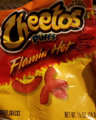 Cheetos Puffs (Flamin' Hot) - 0028400091473