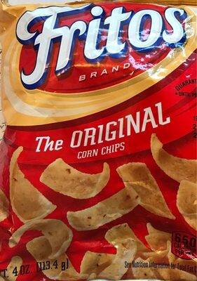 Fritos Original Corn Chips 4.0 Ounce Plastic Bag - 0028400097604