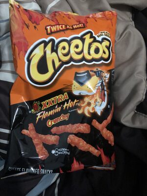 Cheetos Xxtra Flamin' Hot Crunchy Cheese Flavored Snacks - 0028400589871