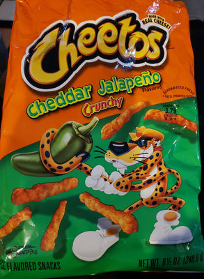 Cheetos Cheddar Jalapeno Crunchy - 0028400589888