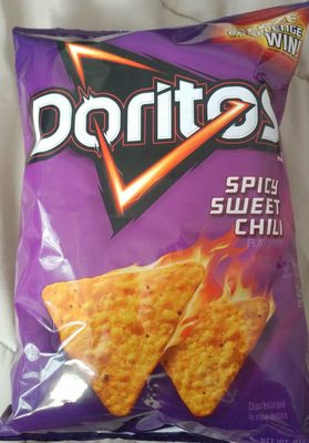 Spicy Sweet Chili Flavored Tortilla Chips - 0028400642255