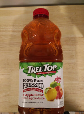 Fresh pressed 3 apple blend 100% pure juice - 0028700113059
