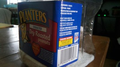 Dry roasted peanuts, unsalted - 0029000018938