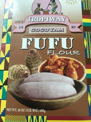 Tropiway Cocoyam Fufu Flour 680G - 0029444423725