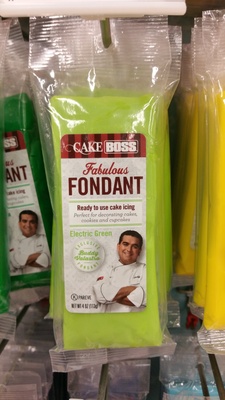 Cake boss, fabulous fondant ready to use cake icing - 0029519225186
