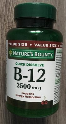 Vitamine B12 - 0029537040914