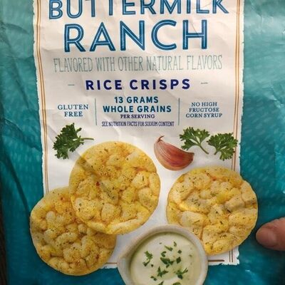 Quaker Ranch Rice Crisps 3.03 Ounce Plastic Bag - 0030000169308