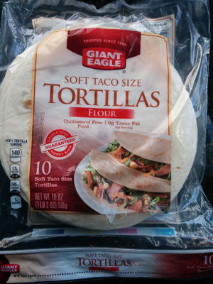 Soft Taco Size Flour Tortillas - 0030034069506