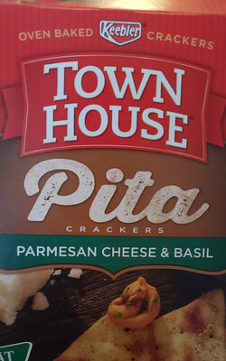 Pita crackers parmesan cheese & basil - 0030100106142