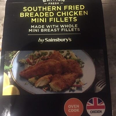 Southern fried chicken mini fillets - 00302456