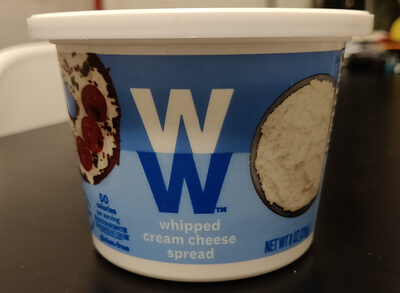 Whipped reduced fat cream cheese spread - 0030900002668