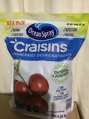 Craisins whole dried cranberries - 0031200021113
