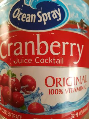 Ocean spray, juice cocktail, cranberry, cranberry - 0031200200006