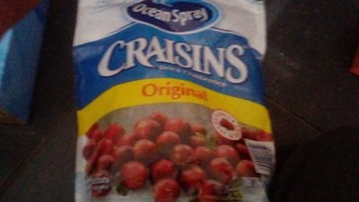 Ocean Spray Craisins Sweetened Dried Cranberries 1.36KG - 0031200225696