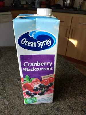 Ocean Spray cranberry blackcurrant - 0031200452023