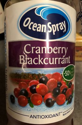 Ocean Spray Cranberry & Blackcurrant - 0031200457004