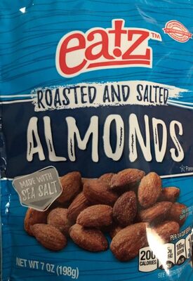Roasted and salted almonds, roasted and salted - 0032251490224