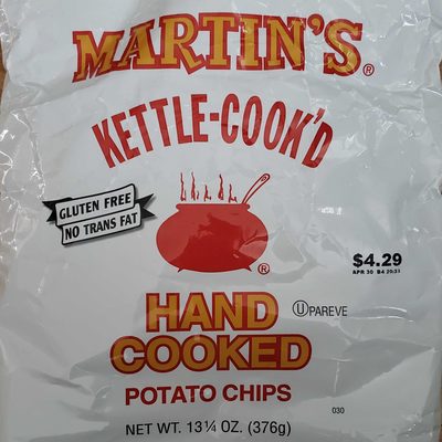 Martins potato chips - 0033049000304