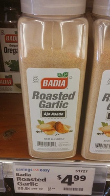 Roasted garlic - 0033844003913