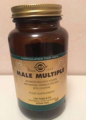 Solgar Male Multiple Advanced Phytonutrient Multivitamin 120 Tablets - 0033984012066