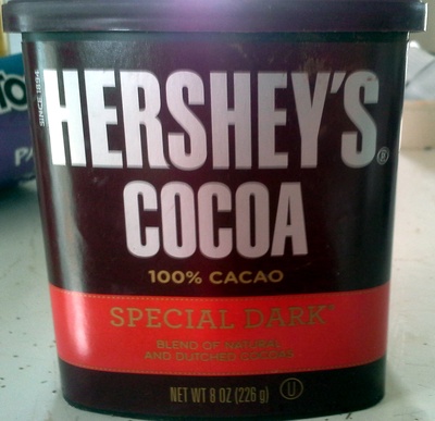 Hershey's Special Dark Chocolate Cocoa - 0034000053001