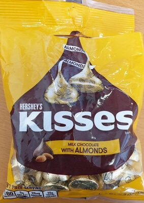 Hershey's Kisses with Almonds - 0034000134304