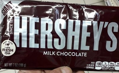 Hershey Giant Milk Chocolate - 0034000190454