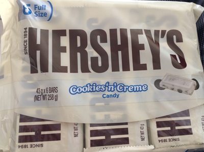 Hershey's cockie & cream - 0034000239917