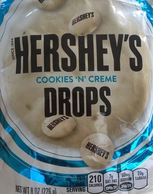Hershey Cookie'n'creme Drop Bag - 0034000271061