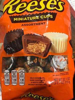 Reese's miniature cups - 0034000431656