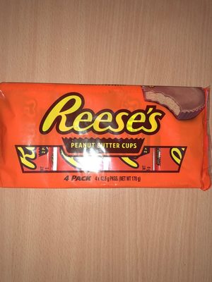 Peanut Butter Cups 4 Pack - 0034000441082