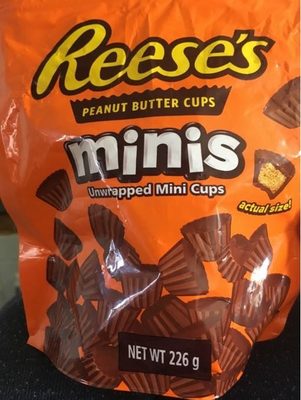 Peanut Butter Cups Minis - 0034000470440